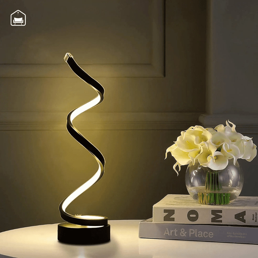 Luminária Minimalista Espiral LED - Casamya