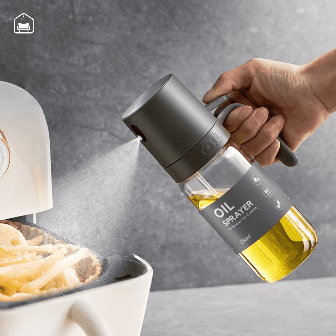 OilChef Borrifador de óleo 250ml - Vidro de Borosilicato - Casamya